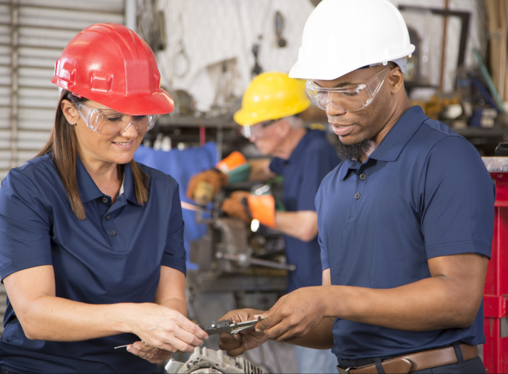 warehouse workers