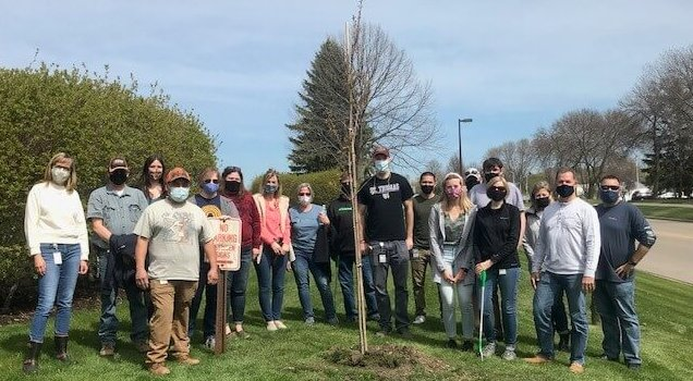 IWCO team picture for sustainability efforts