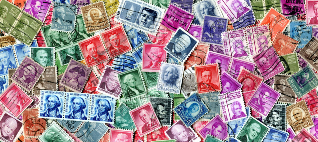 assortment of stamps
