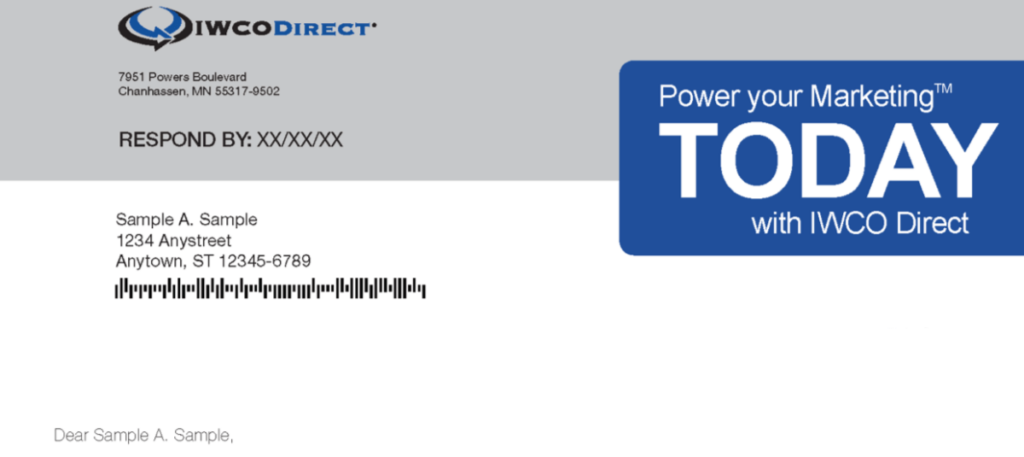 IWCO Direct Marketing Promo